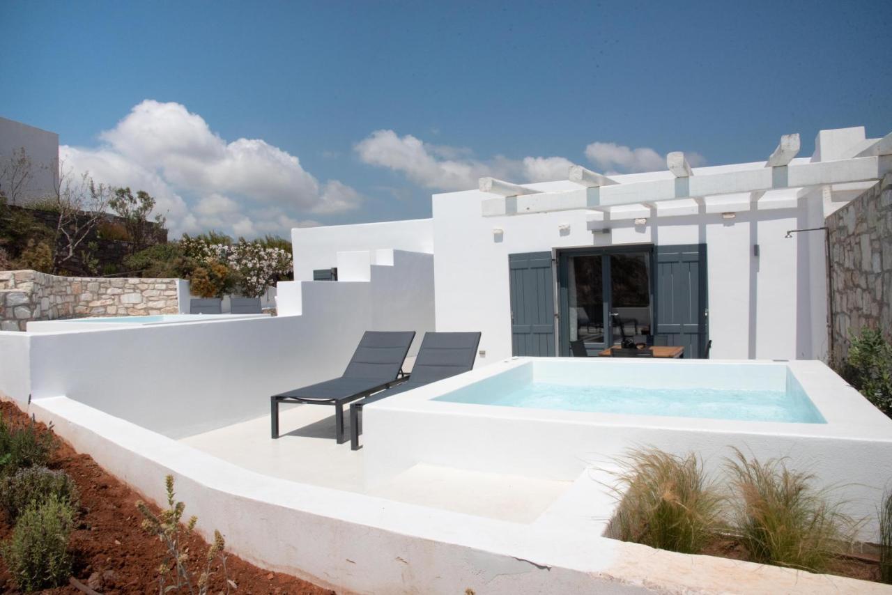Вілла White New 1Bd House With Private Jacuzzi In Isterni Isterni  Екстер'єр фото